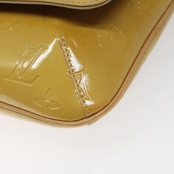 LOUIS VUITTON Monogram Vernis Thompson Street Bag Beige M91301 LV Auth th5733 - Picture 2 of 16